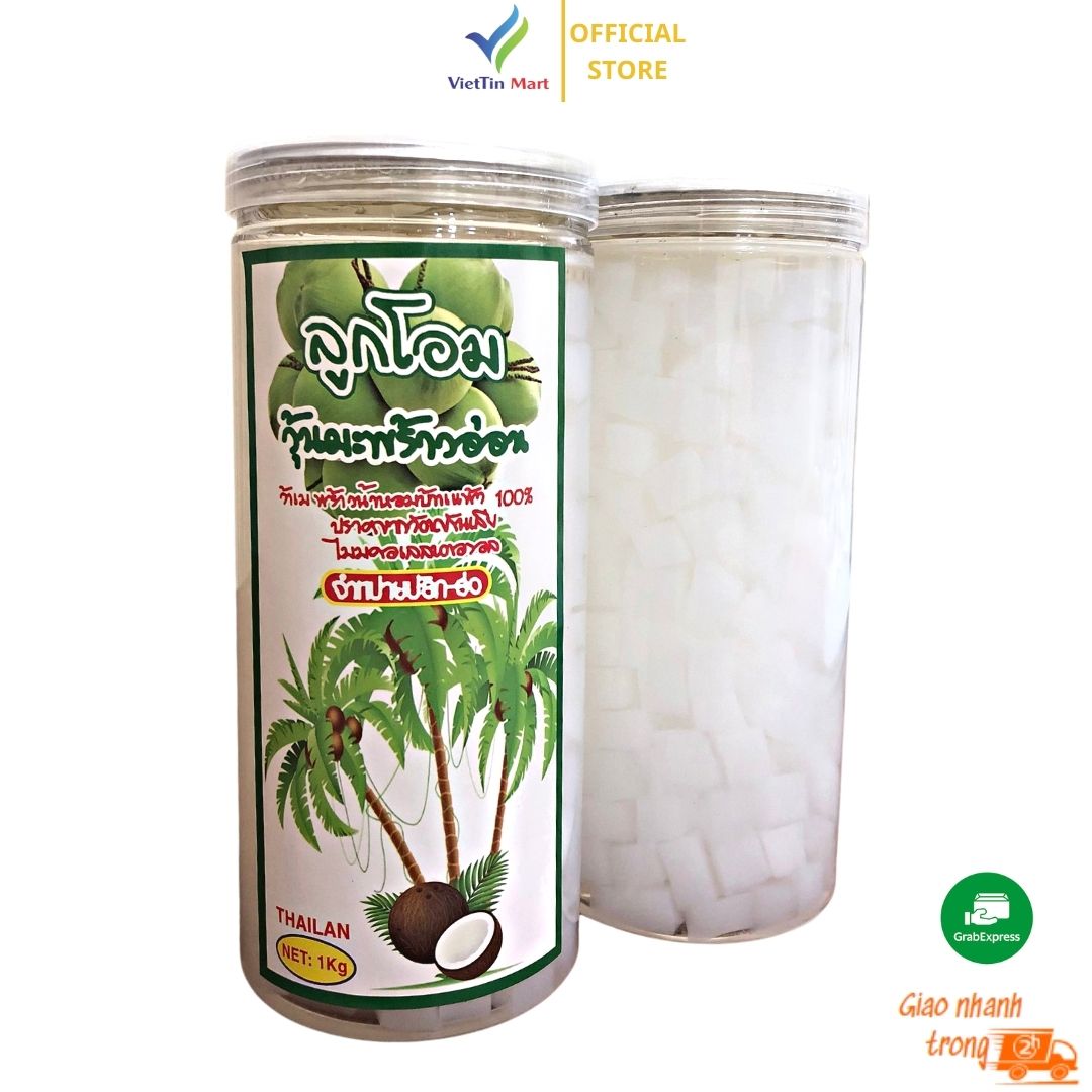 Thạch dừa Thái Lan hủ pet 1KG