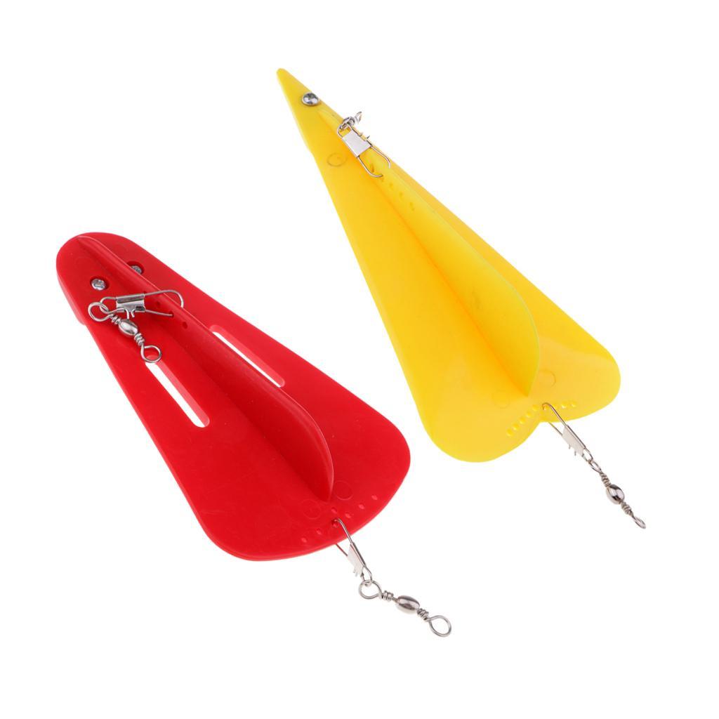 2 Pieces Trolling Diver Board Sea Fishing Professional Diving Board Trolling