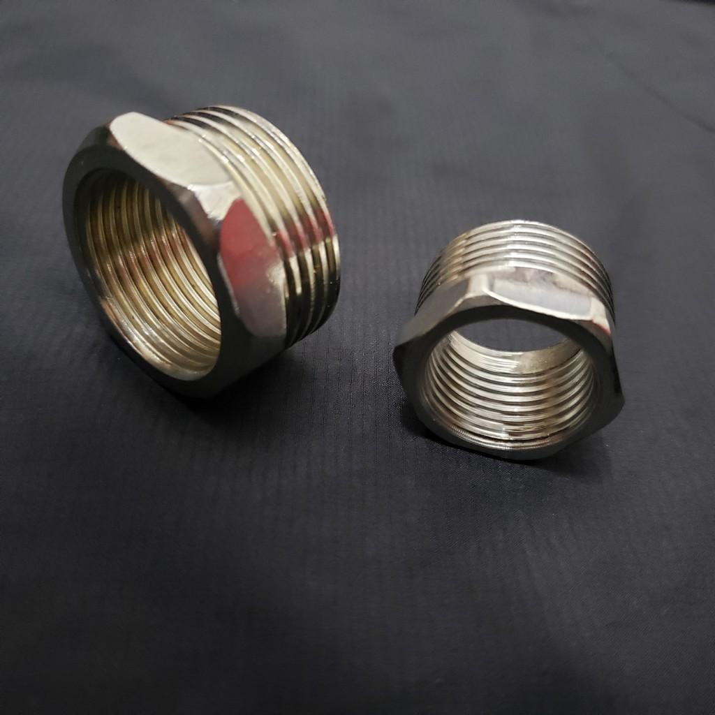 Nối ren bằng inox ren trong, Ren Ngoài 21, 27, 34