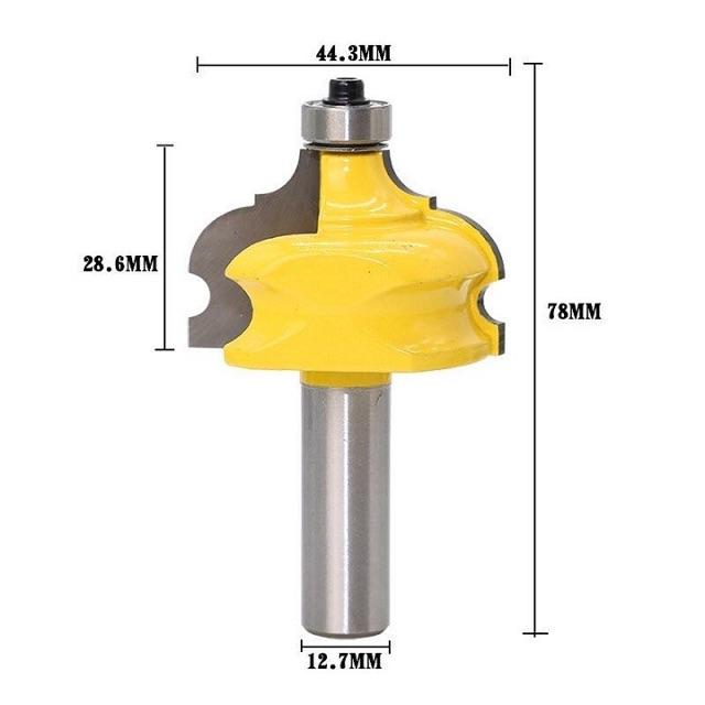 Mũi dao phay gỗ đánh chỉ nóc tủ cốt 12ly7 - Mũi soi phào chỉ