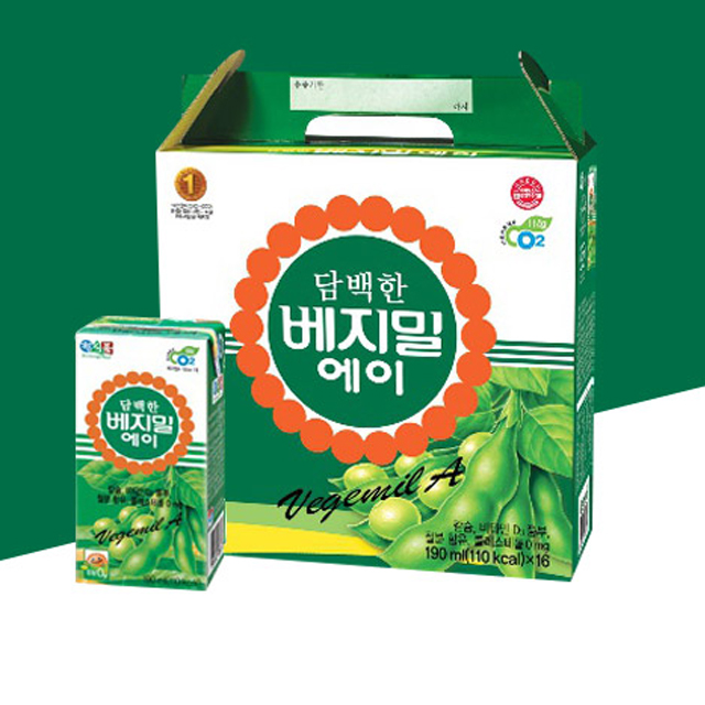 SỮA ĐẬU NÀNH VEGEMIL A - SOY MILK PLAIN VEGEMIL A - LỐC 16 HỘP 190ML