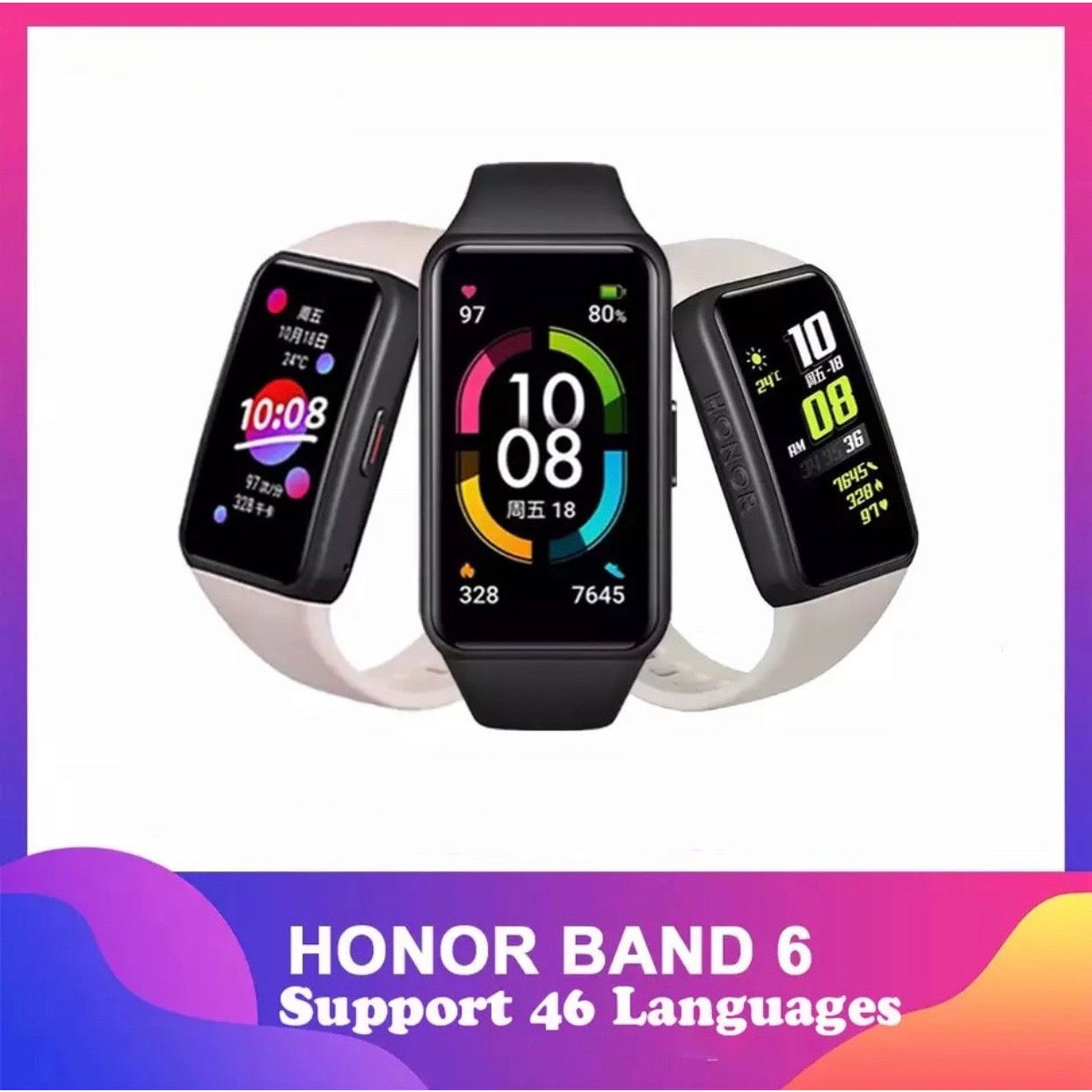 Vòng đeo tay thông minh Honor Band 6 - Hàng chính hãng