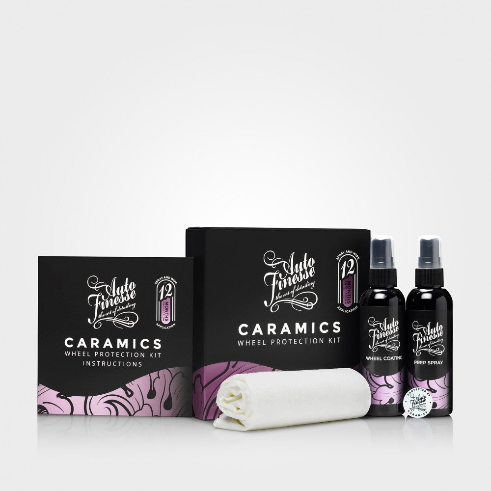 CARAMICS WHEEL PROTECTION KIT - Bộ sản phẩm chăm sóc mâm ô tô Auto Finesse