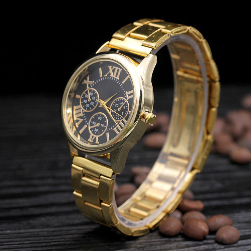 Đồng hồ nam nữ thời trang cao cấp geneva lịch lãm DH98
