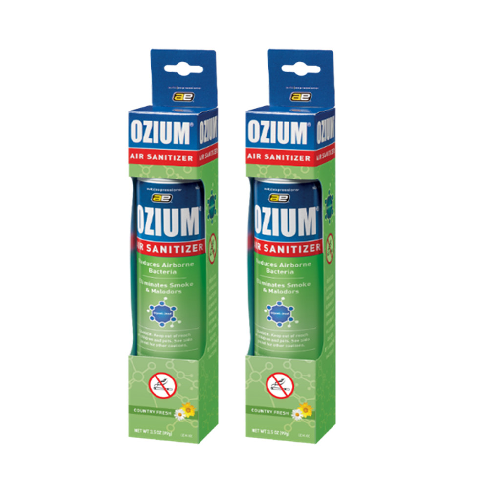 Bình xịt khử mùi Ozium Air Sanitizer Spray 3.5 oz (99g) Country Fresh/OZM-15-1pack