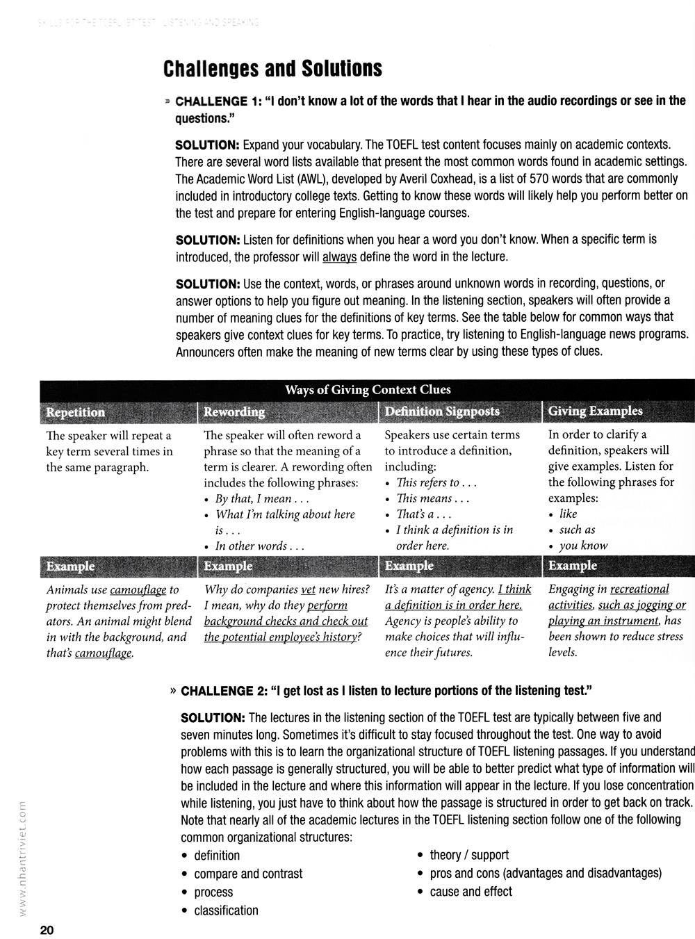 Sách Collins Skills For The TOEFL iBT Test - Listening And Speaking (Kèm CD)