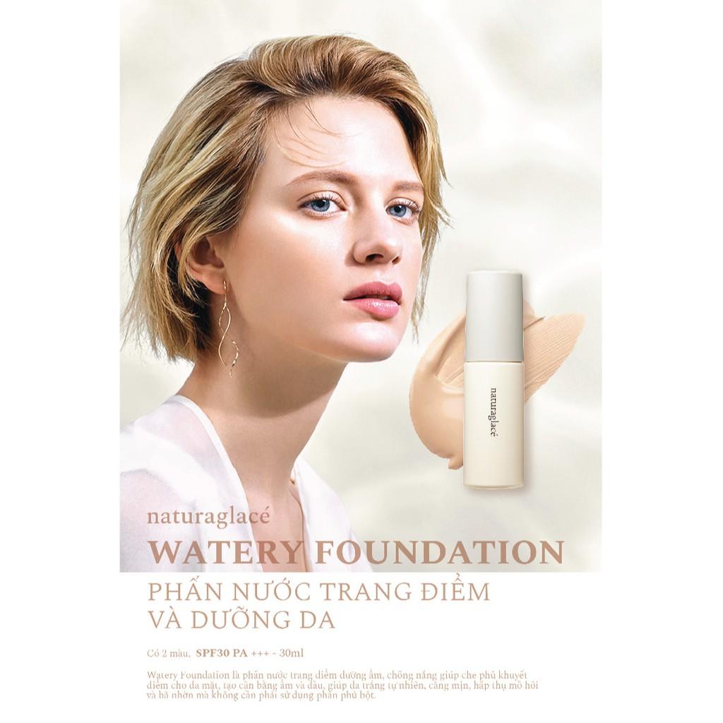 Phấn nước trang điểm và dưỡng da - naturaglacé Watery Foundation