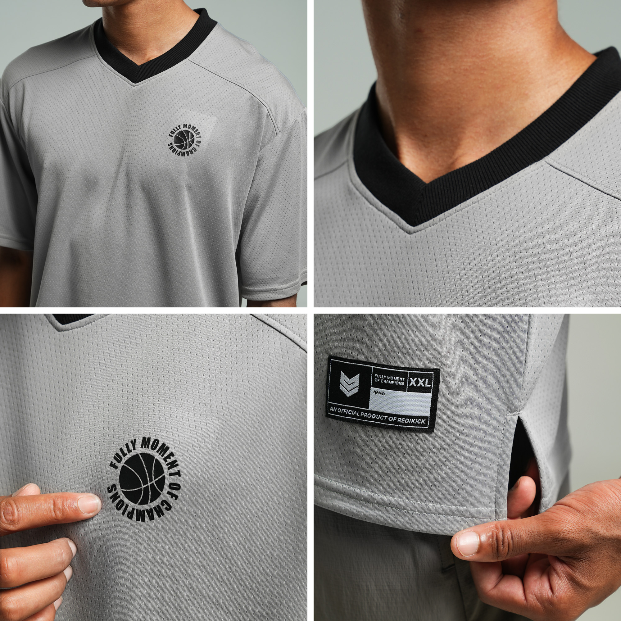 Áo thể thao Redikick Jersey co giãn thoáng mát chơi Bóng Rổ Pickle ball Gym Chạy Bộ Bóng Đá Tennis