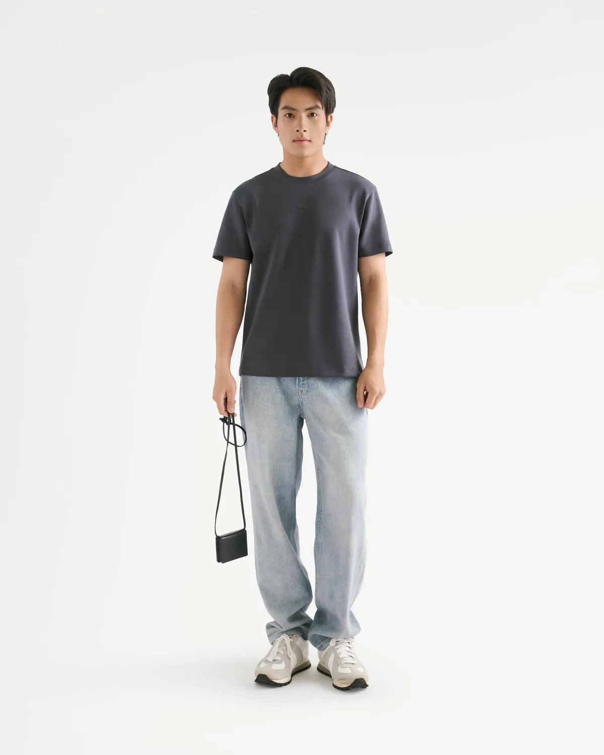 Quần Jean Nam Xanh Nhạt Form Regular - ROUTINE 10F25DPA010