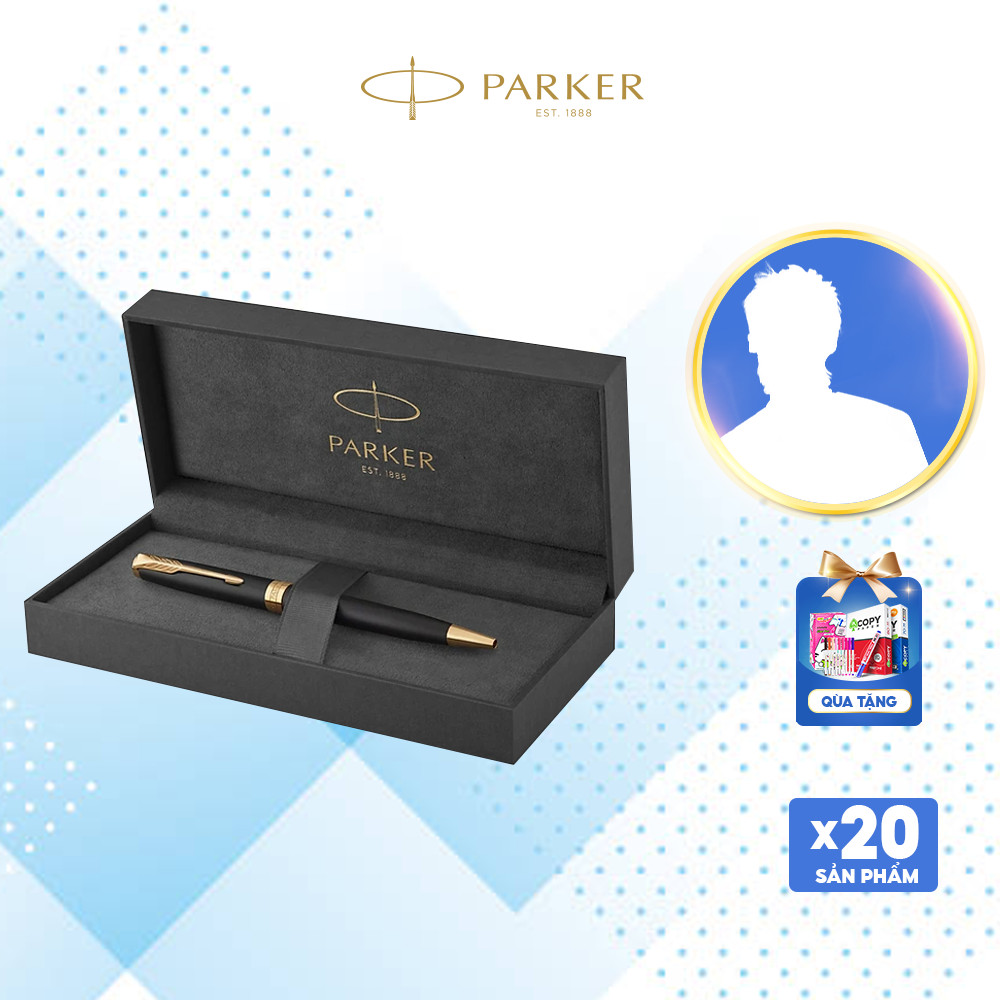 Bút bi cao cấp Parker Sonnet Đ-Matte Black GT TB-1950876