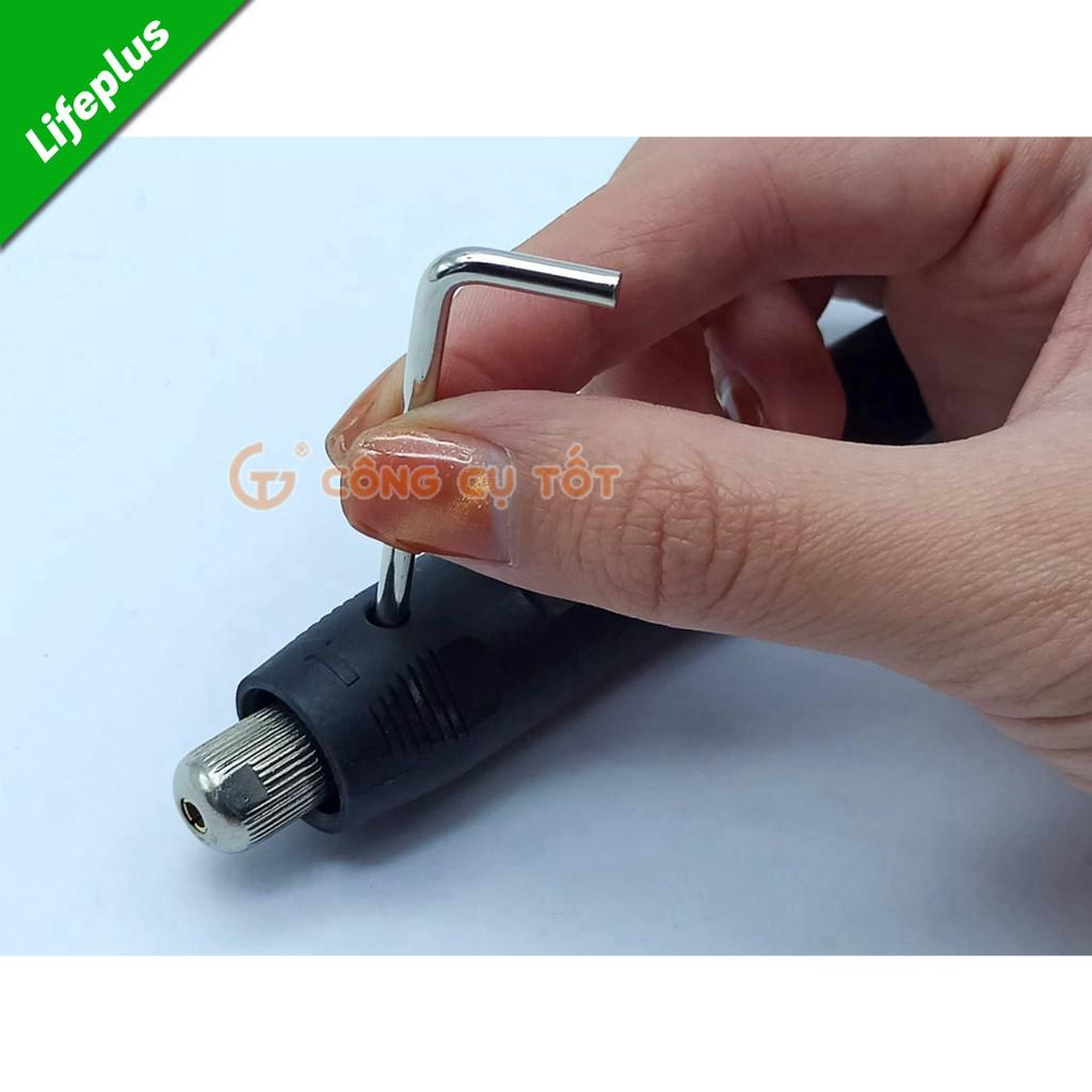 Dây truyền động máy đa năng 107cm bầu kẹp 3.2mm tay cầm nhựa đen