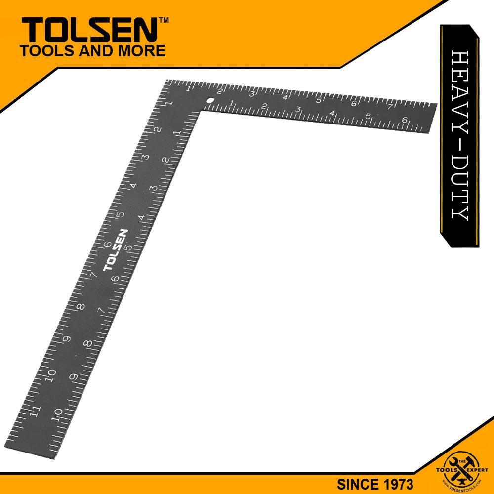 THƯỚC GÓC ĐEN 200X300mm , 400X600mm TOLSEN 35042, 35043 - HÀNG CHÍNH HÃNG