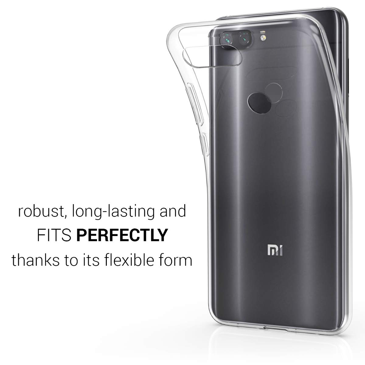 Ốp lưng dẻo cho Xiaomi Mi 8 Lite hiệu Ultra Thin mỏng 0.6mm chống trầy - Hàng chính hãng