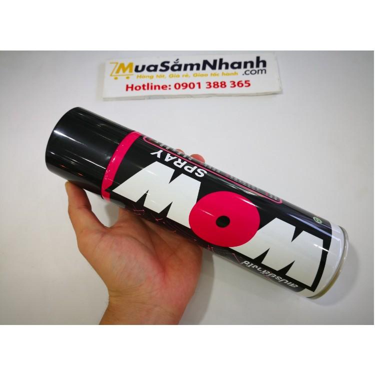 Lube71 Wow Chai Xịt Vệ Sinh Sên Cực Sạch + Tặng bàn chải vệ sinh sên