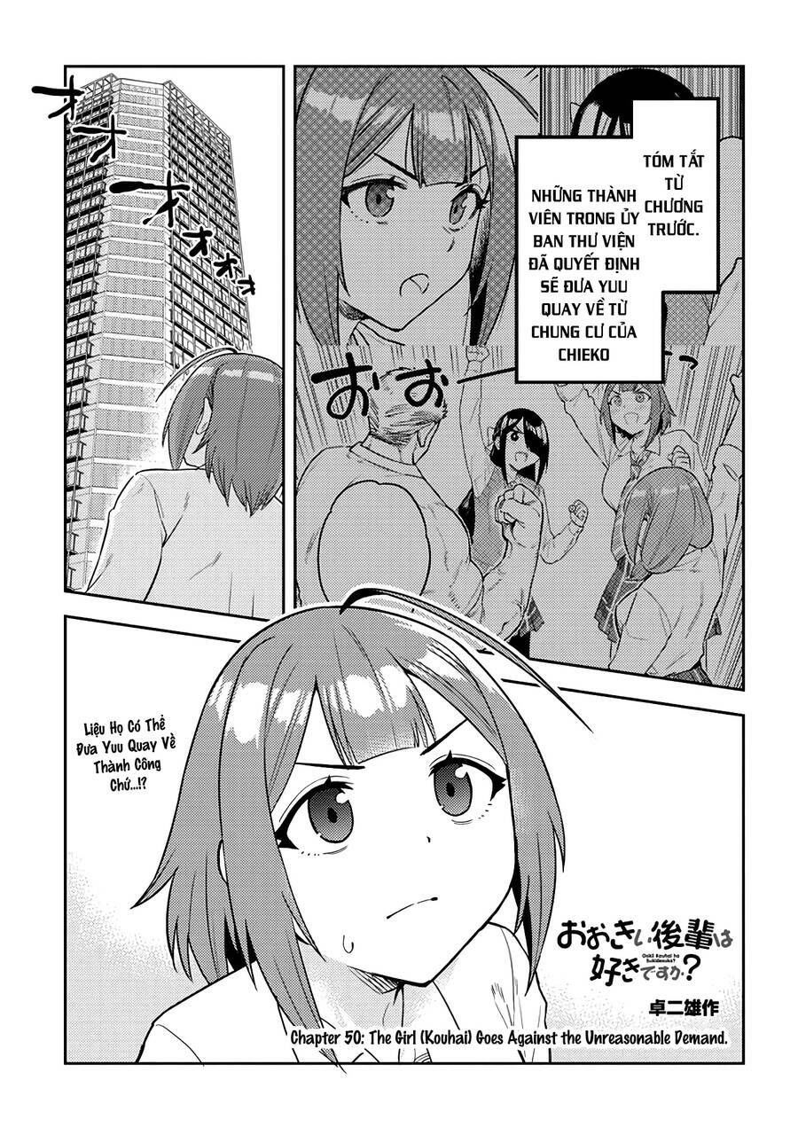 senpai có thích đàn em bb (big boobs) chapter 50 1