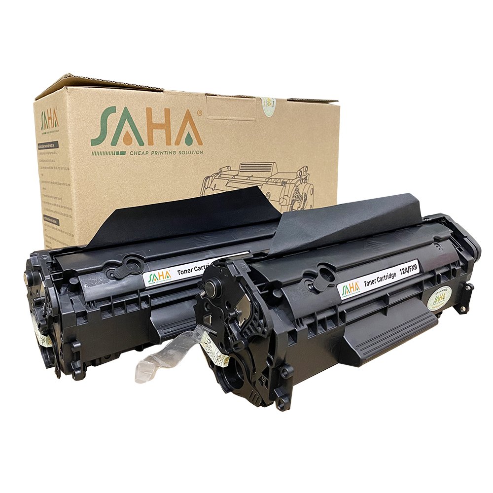 Hộp đôi mực in Saha 12A/FX9-  Chính hãng SAHA 12A