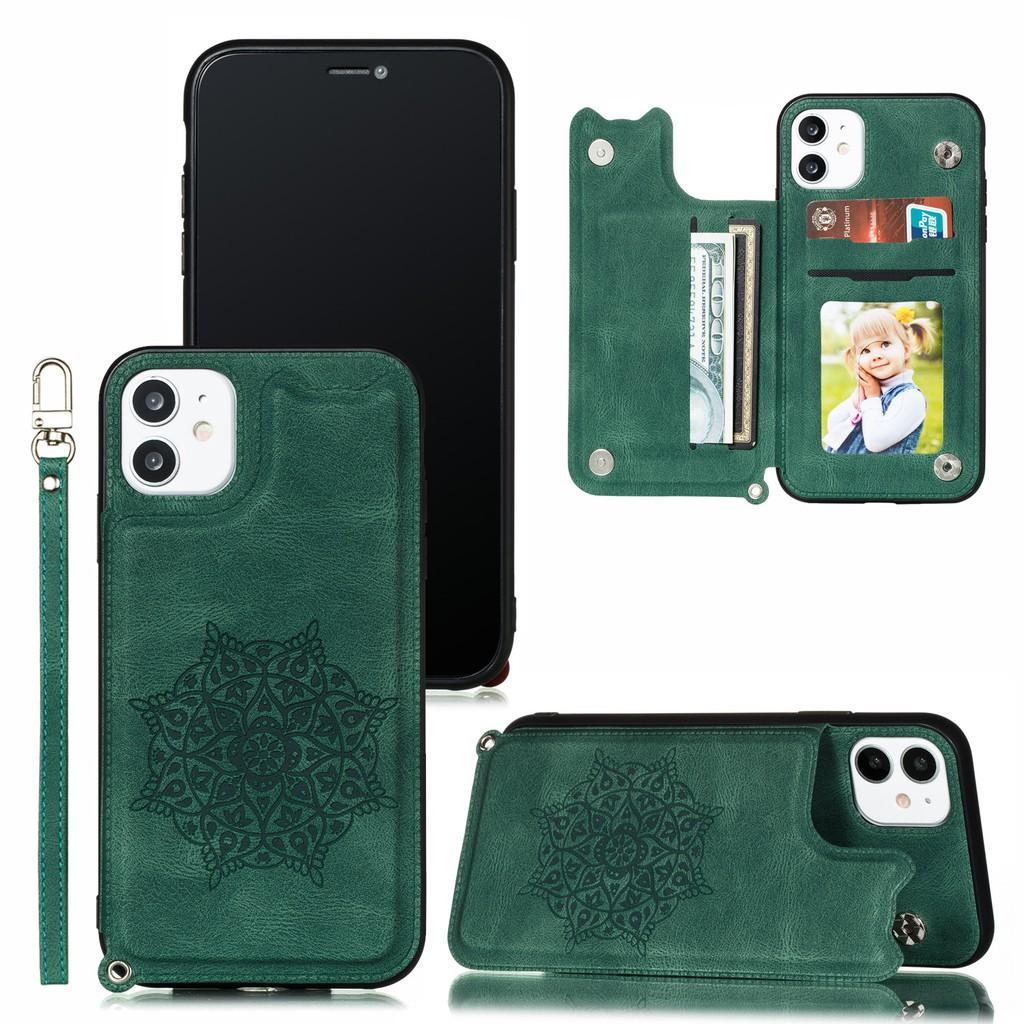 Ốp điện thoại dạng ví da có ngăn đựng thẻ cho iPhone 11 Pro Max iPhone X XS Max XR SE 2020 iPhone 7 iPhone 8 Plus