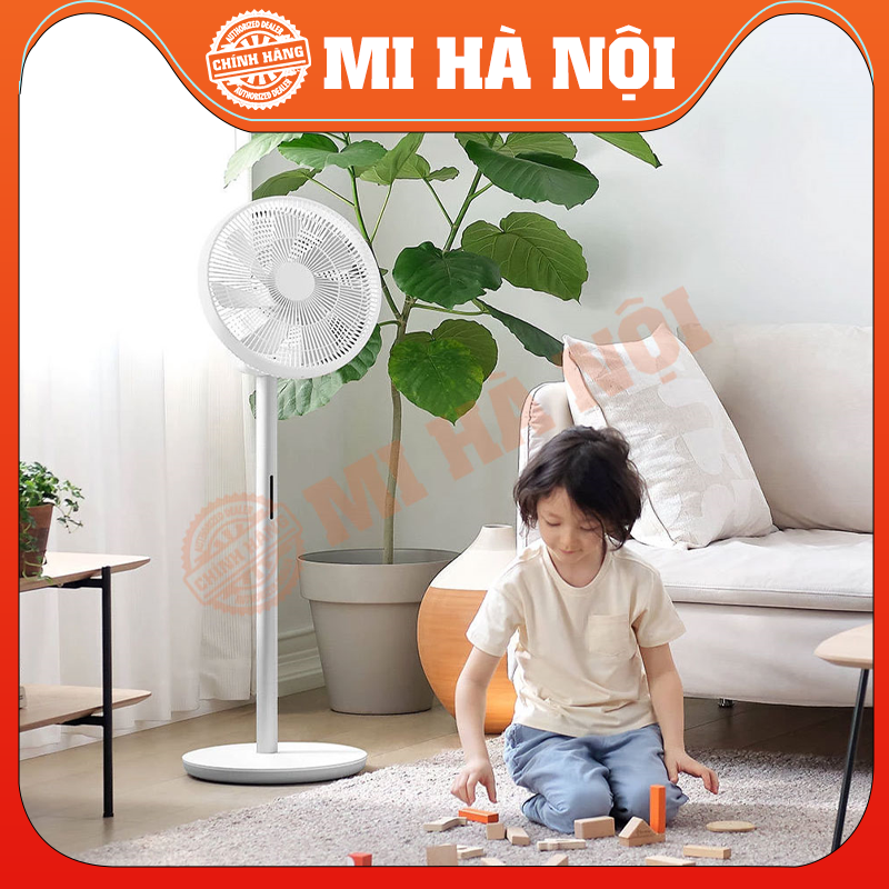 Quạt tích điện đối lưu Smartmi Xiaomi Gen 3 PRO Circulation Fan – Xoay 3D ngang dọc, pin 40 giờ liên tục Hàng chính hãng