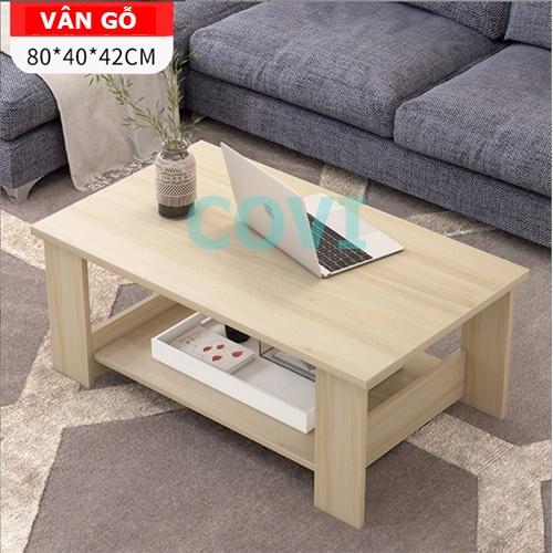 Bàn Sofa Gỗ 2 Tầng FUNA Để Ở Phòng Khách Làm Bàn Uống Trà Giải Trí Tiện Lợi Phong Cách Trẻ Trung HIện Đại - BT06