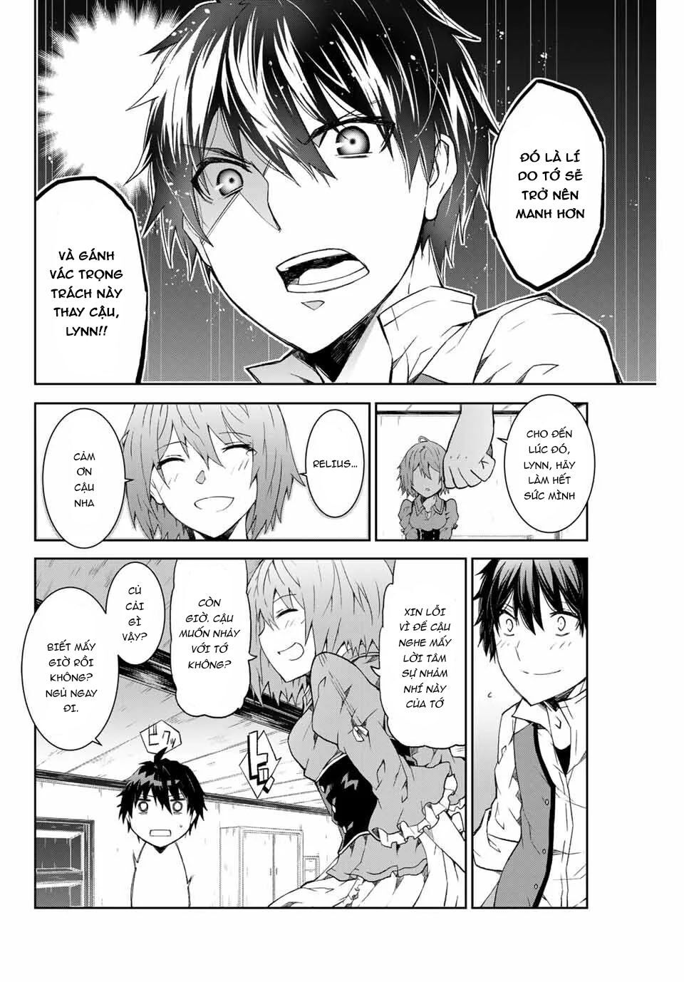 từ chức nghiệp yếu nhất trở thành "thợ rèn" mạnh nhất chapter 1.2 15