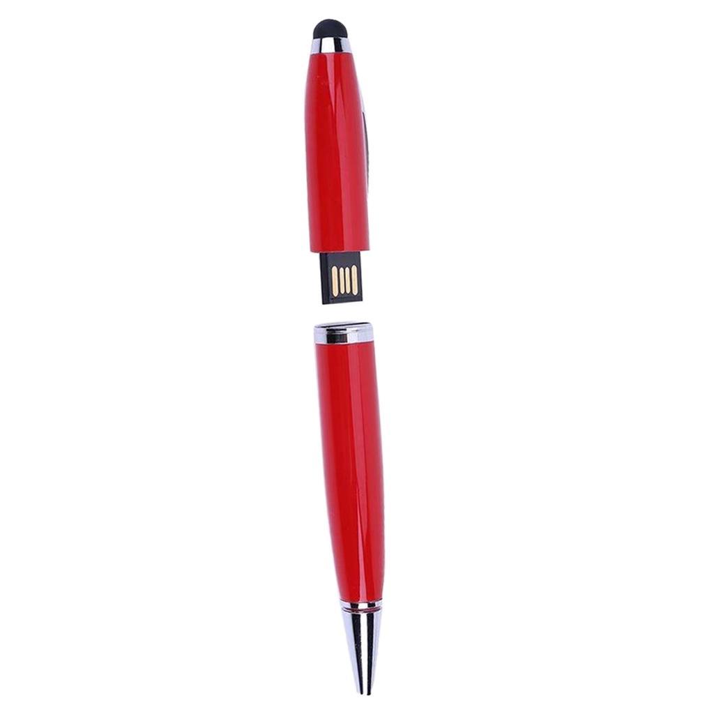 Multi Function 64GB USB Flash Drive Ballpoint Pen Capacitive Touch Stylus