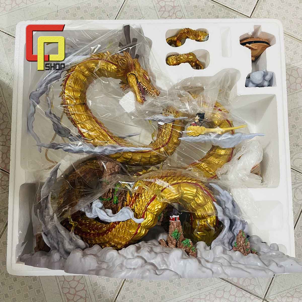 Mô hình rồng thần - Vàng - Bản full - Figure Dragon Ball