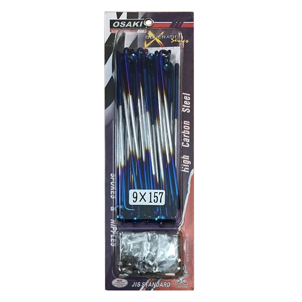 Bộ Căm Xe Máy 2 Bánh Trước Sau Titan 2 Màu