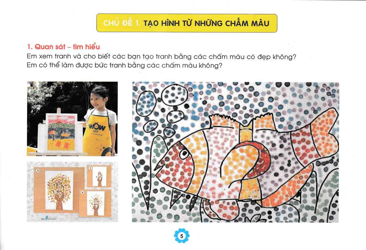 Vở Bài Tập Mỹ Thuật 1