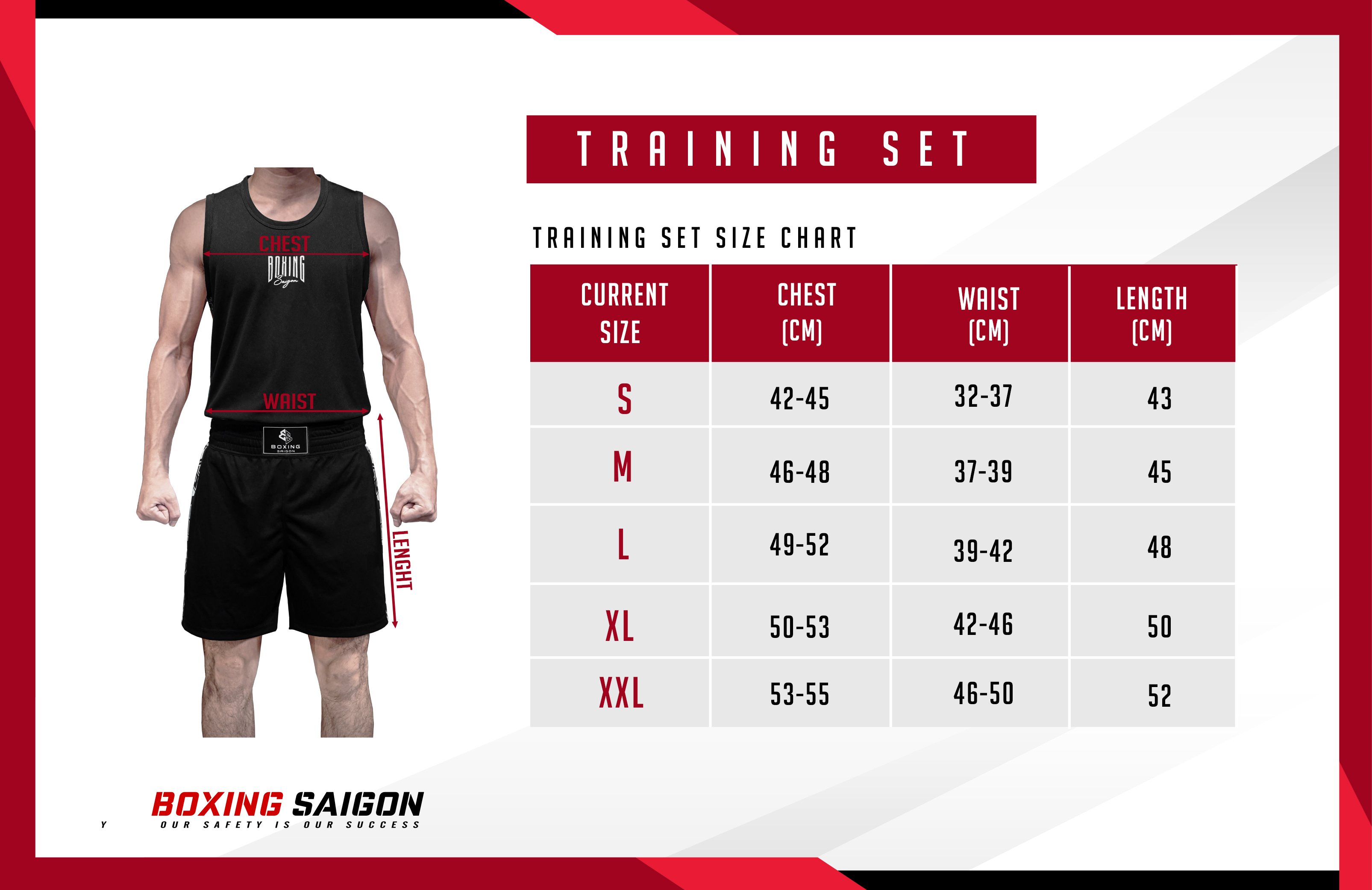 Đồ Tập Luyện Boxing Saigon Elite - Black