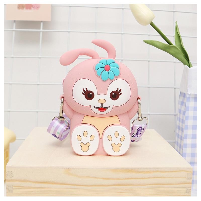 Trẻ Em Vai Đáng Tiền, Thẻ Mini Silicone Ví Kid Túi Dễ Thương Ví Đeo Chéo Mới Lạ Đồ Chơi Quà Tặng Bé Gái