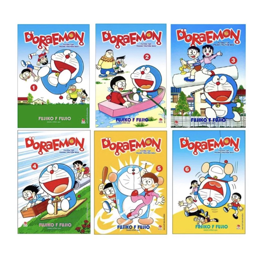 Doraemon Tuyển Tập Tranh Truyện Màu trọn bộ 6 tập - Kim Đồng