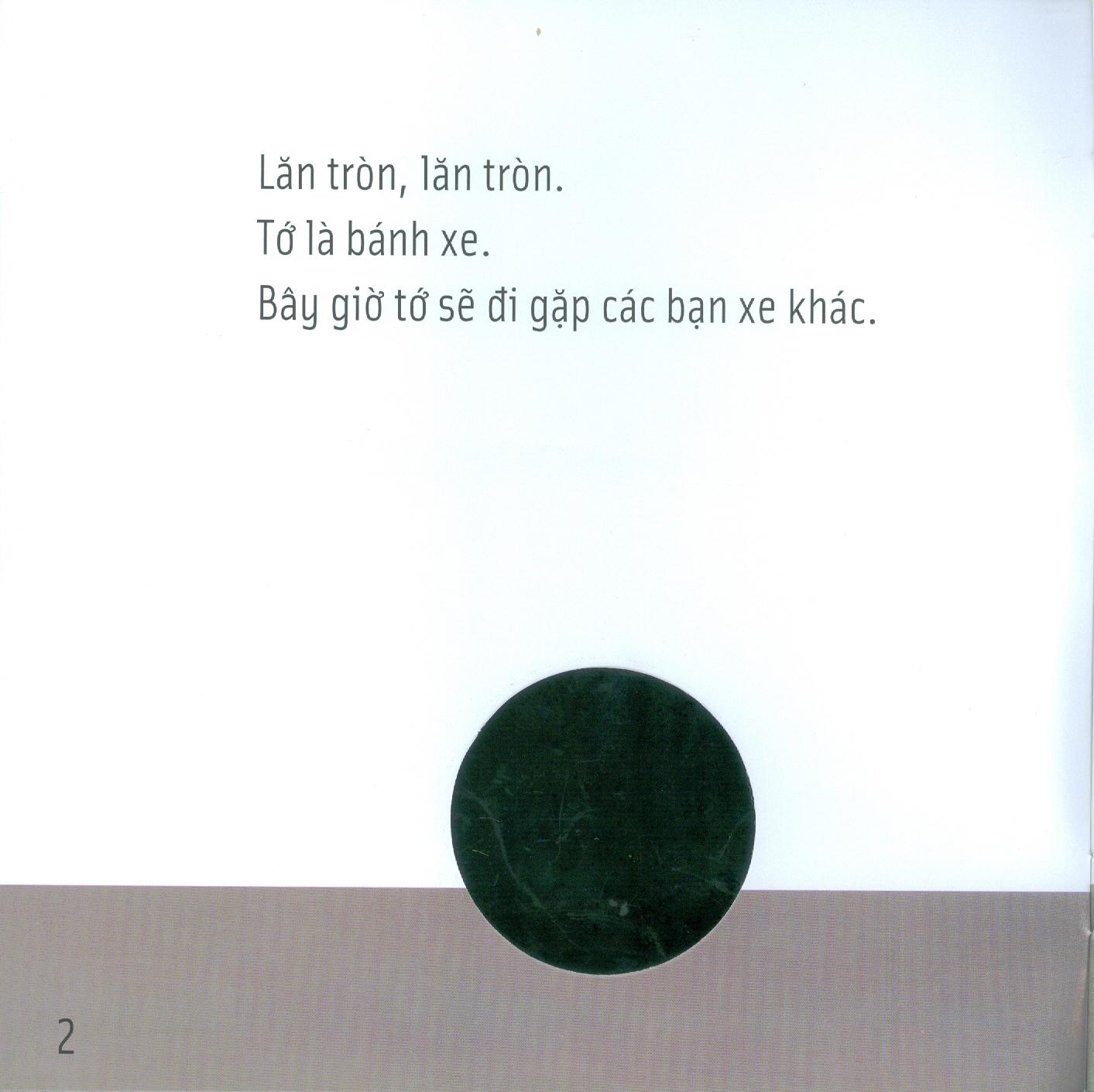 Ehon Kĩ Năng Sống Cho Bé - Bánh Xe Lăn Tròn (Từ 0 - 6 Tuổi)