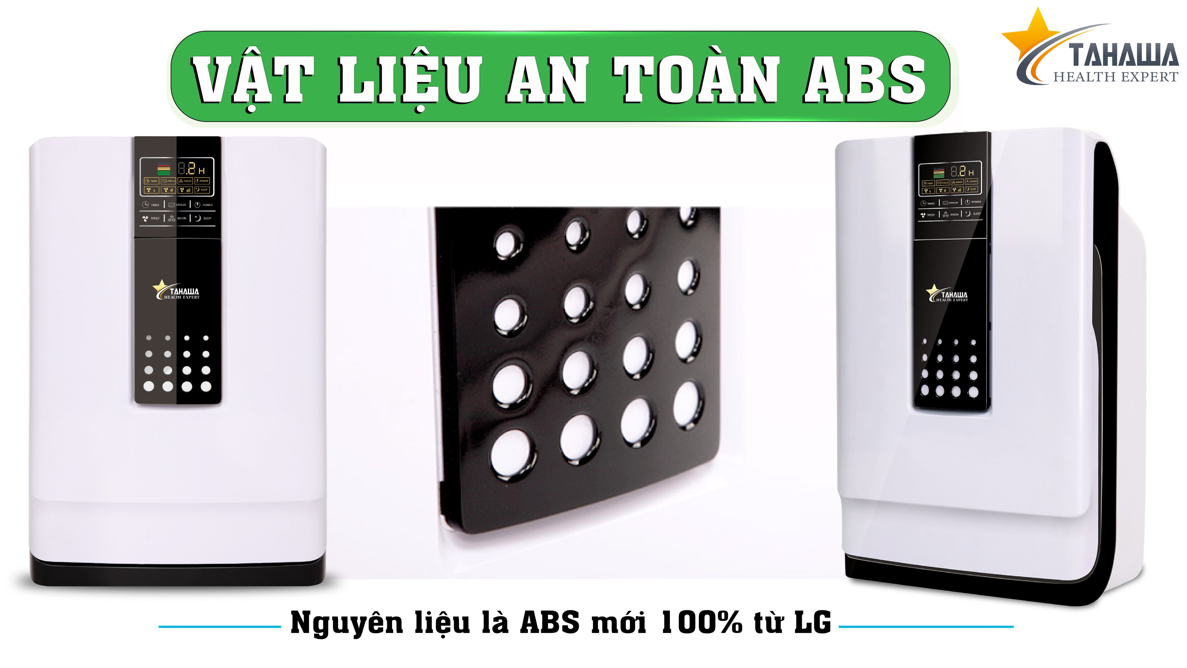 Máy lọc không khí Nhật Bản Tahawa TH-AP21 là sản phẩm được thiết kế tinh tế với màu trắng sang trọng, nhỏ gọn. Chúng cũng có thể được xem như là 1 vật trang trí nội thất cho căn nhà, văn phòng làm việc của mình, góp phần sang trọng