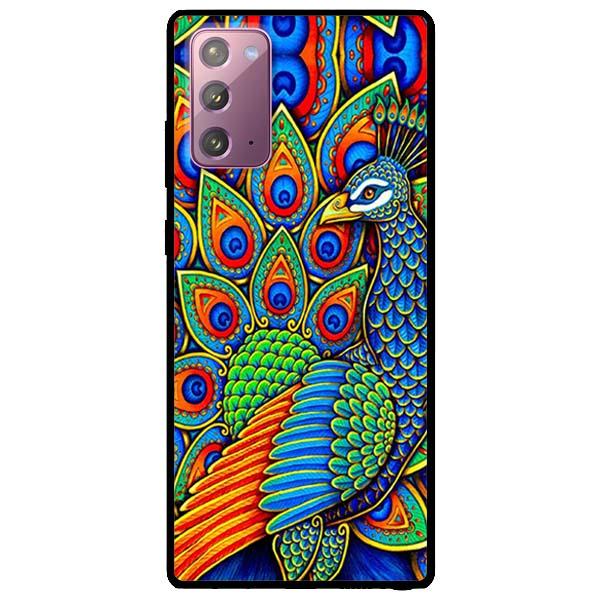 Ốp lưng dành cho Samsung Galaxy Note 20 / Note 20 Ultra - Chim Công