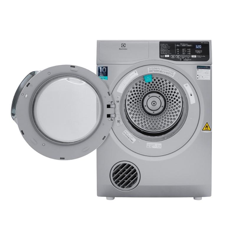 Máy Sấy Thông Hơi Electrolux EDS805KQSA 8Kg - 8 Chương Trình Sấy - Điều Khiển Nút Nhấn - Hàng Chính Hãng