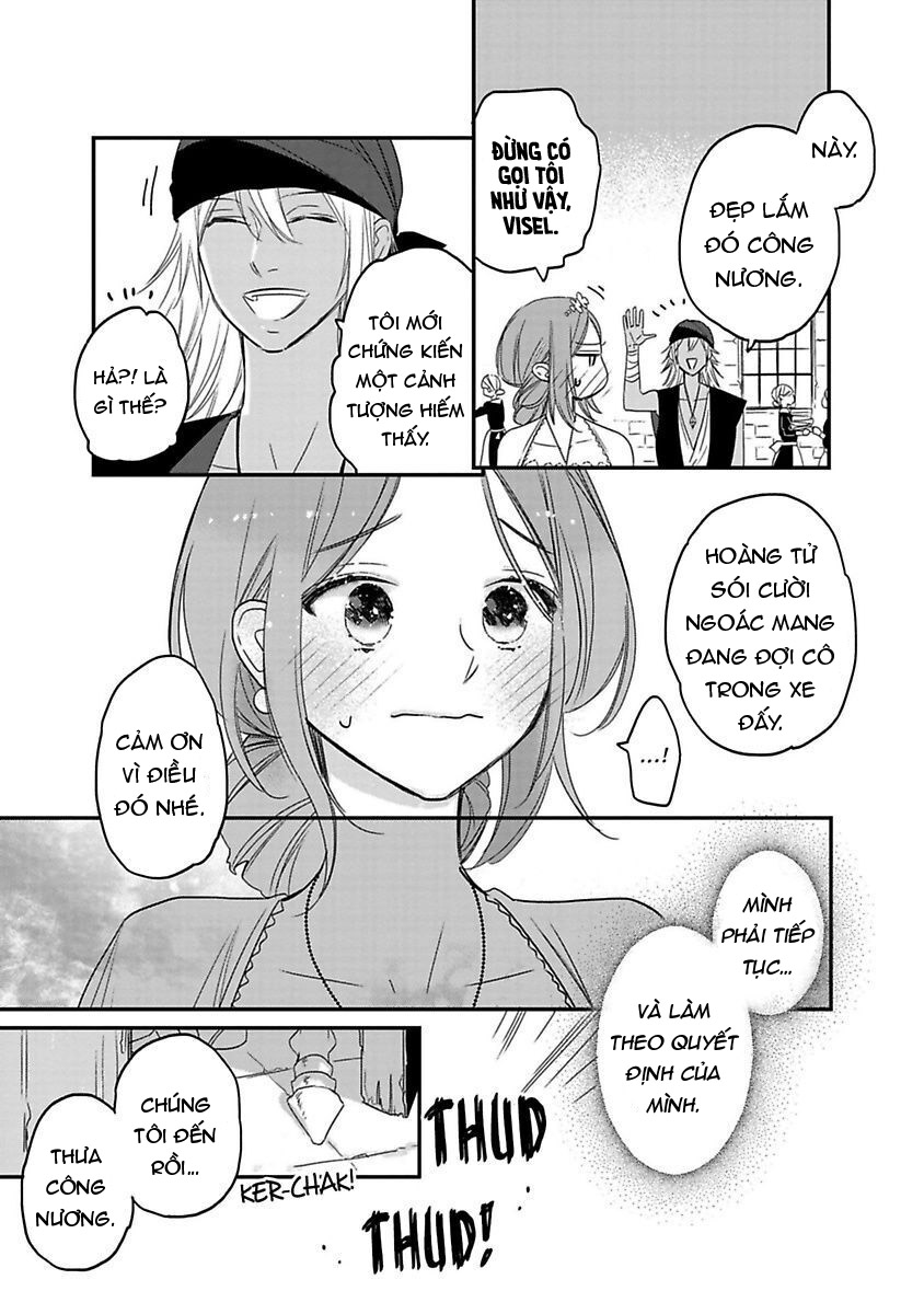 thái tử bạo chúa ở thế giới khác muốn cưới tôi ~ tên sói đen muốn cầu thân cô phù thủy tái sinh chapter 6.1 12