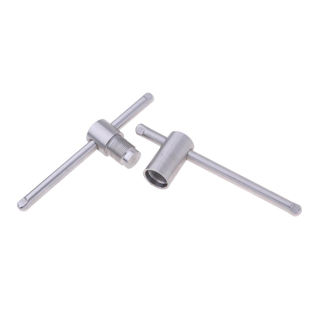 Stainless Steel Billiard Cue Tip Press Shaper Tool - 10-14mm