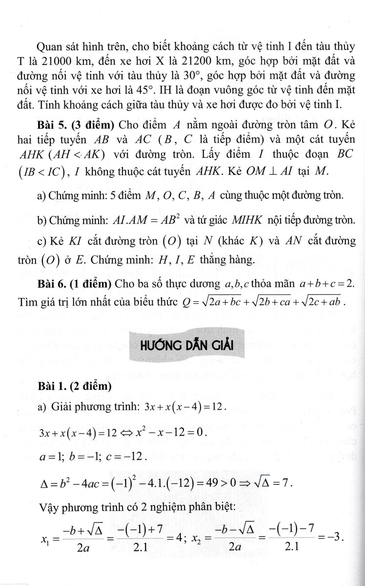 Hướng Dẫn Tự Ôn Thi Tuyển Sinh Vào Lớp 10 Môn Toán _GDSG