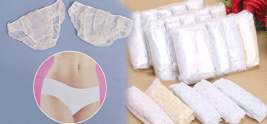 SET 10 QUẦN LÓT GIẤY MẶC 1 LẦN ĐI CHƠI, ĐI DU LỊCH TIỆN LỢI