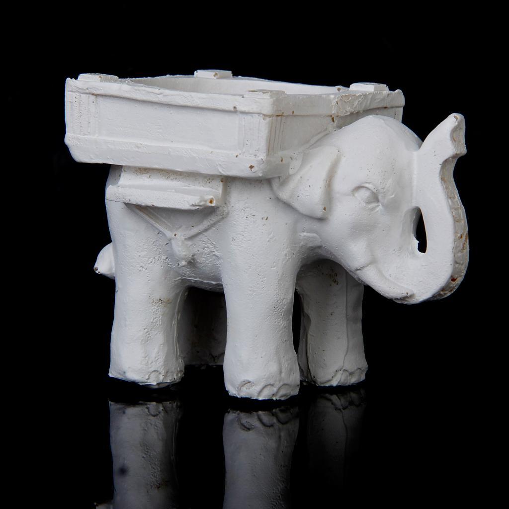 Wedding Favors Lucky Elephant Tealight Candle Holder Home Decoration White