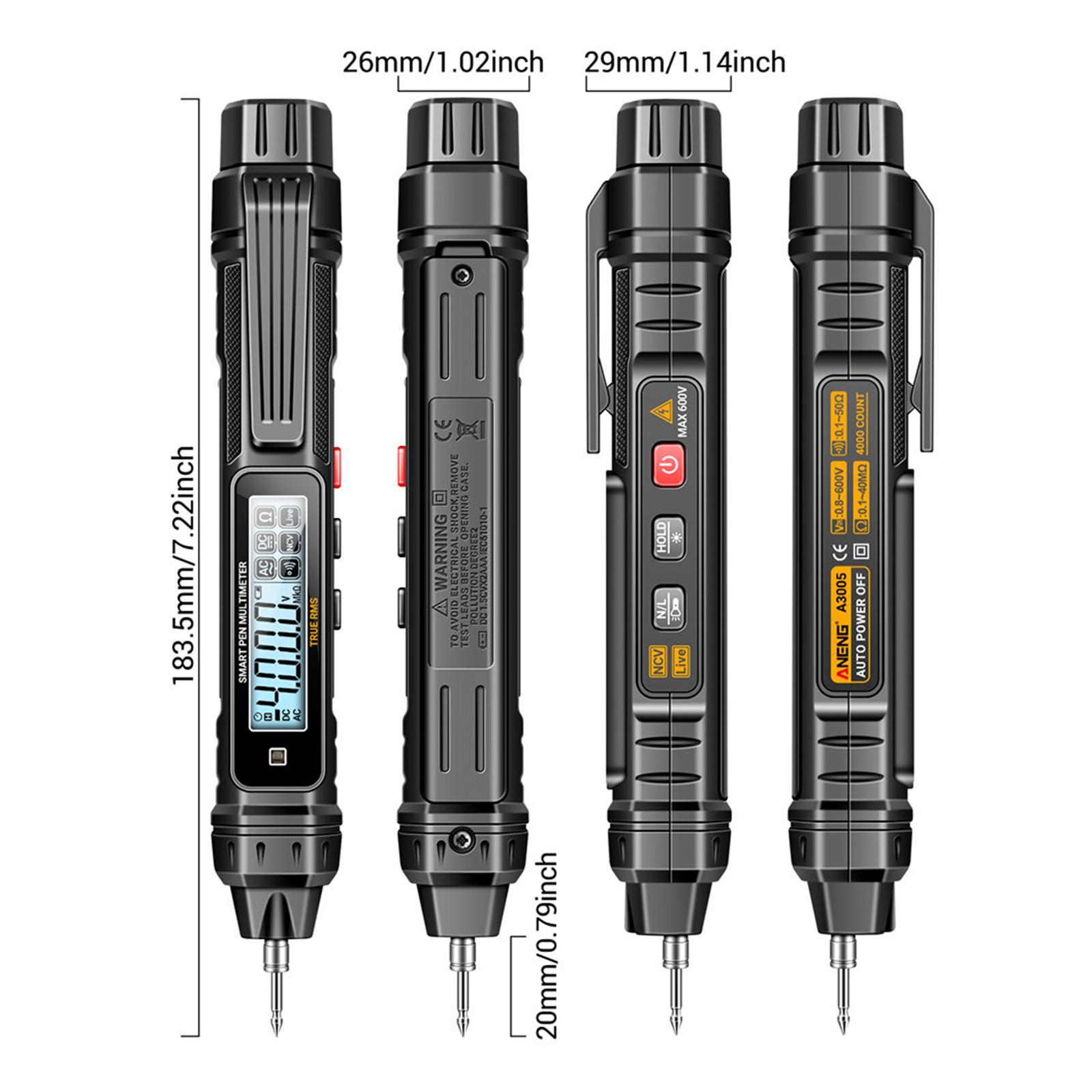 Digital Multimeter Tester Voltage  Multimeter Sound Light Alarm Automatic Shutdown Electrical Voltmeter Tester Voltage