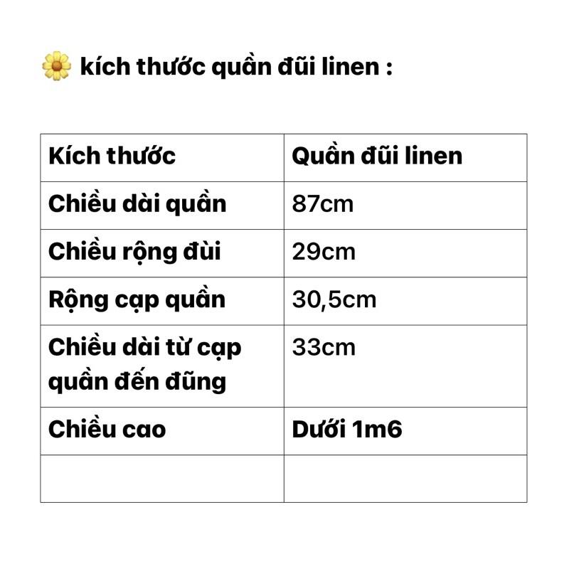 Quần đũi linen 2 màu (ảnh thật shop chụp kèm video)