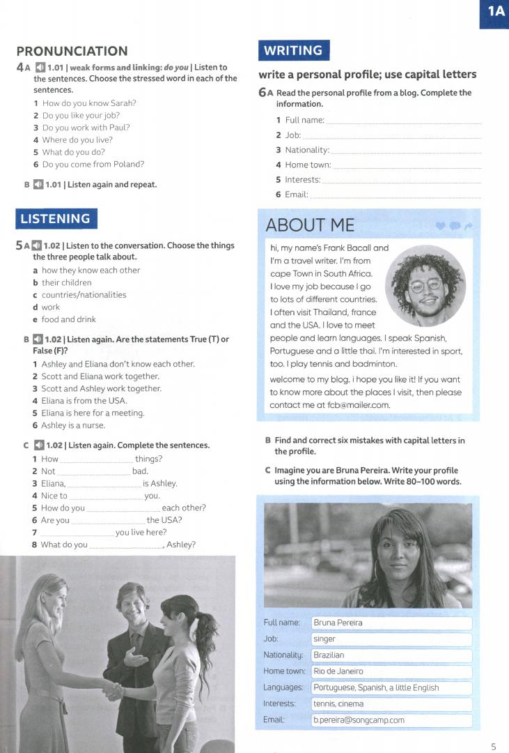 Speakout A2 Workbook With Key (3rd Edition)