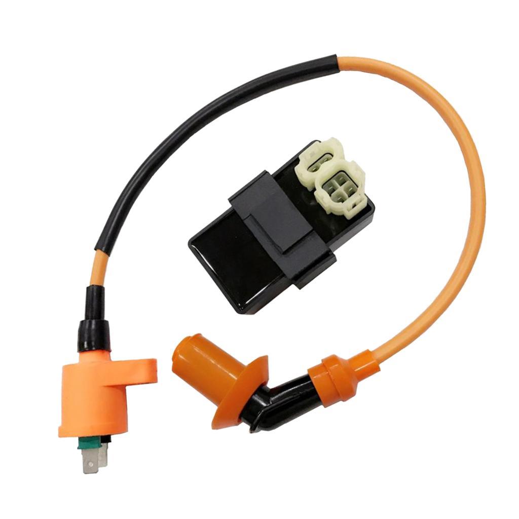 6 Pins DC CDI Box Racing Ignition for GY6 50cc 125cc 150cc Engine Moped