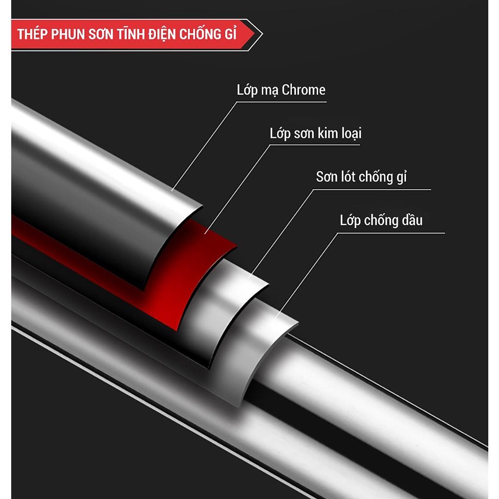 Xà đơn treo tường, gắn tường 2021 điều chỉnh 72cm - 105cm và 93cm-140cm nặng 2kg, 2.5kg