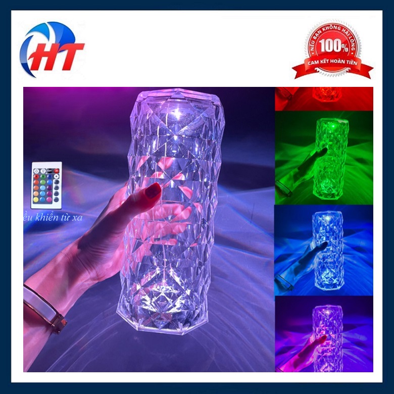 ĐÈN BÀN PHA LÊ CẢM ỨNG CỰC ĐẸP CƠ REMORE - HT