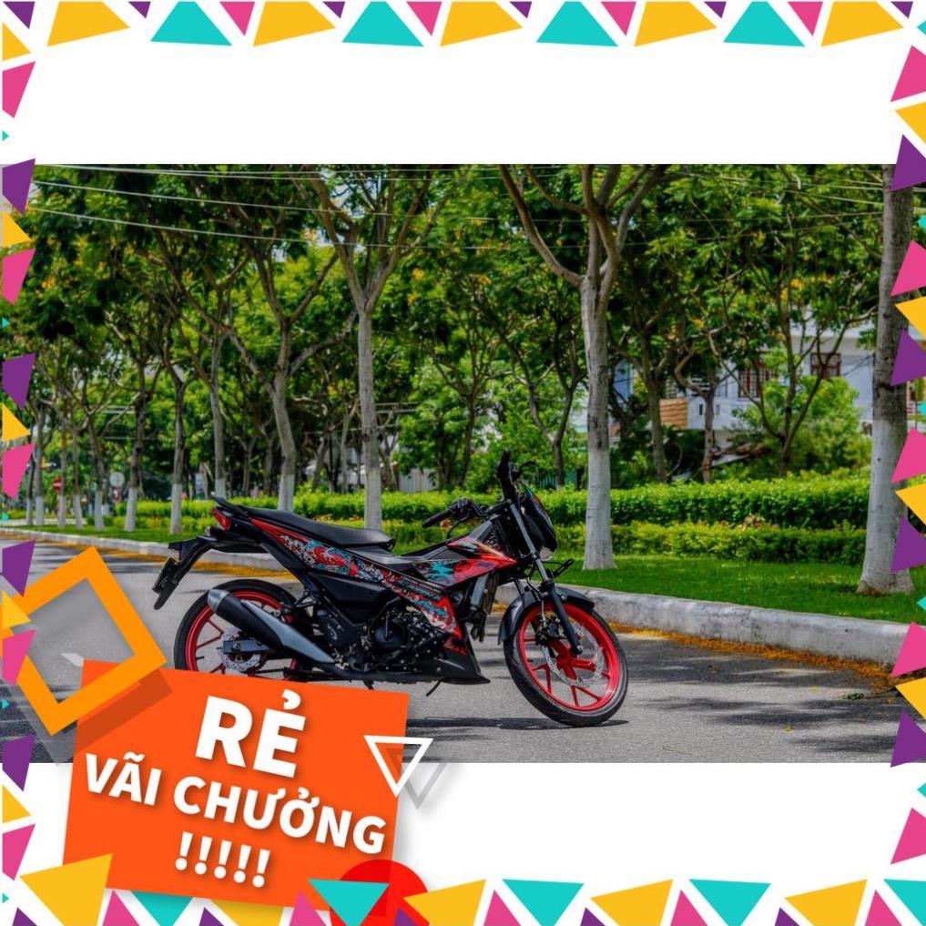 Tem Rời Raider FI Mẫu Cá Chép Đỏ