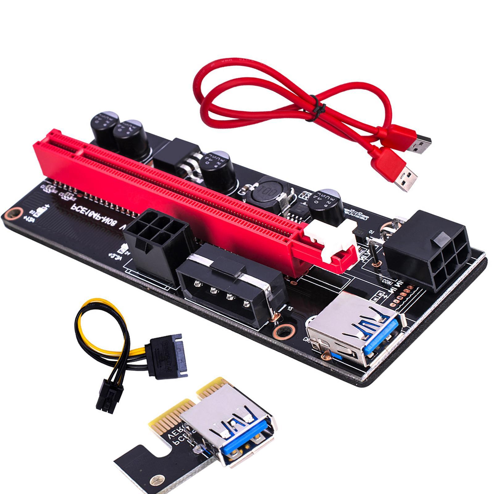 Ver009S 1x to 16x graphics expansion USB adapter card, 60cm USB 3.0