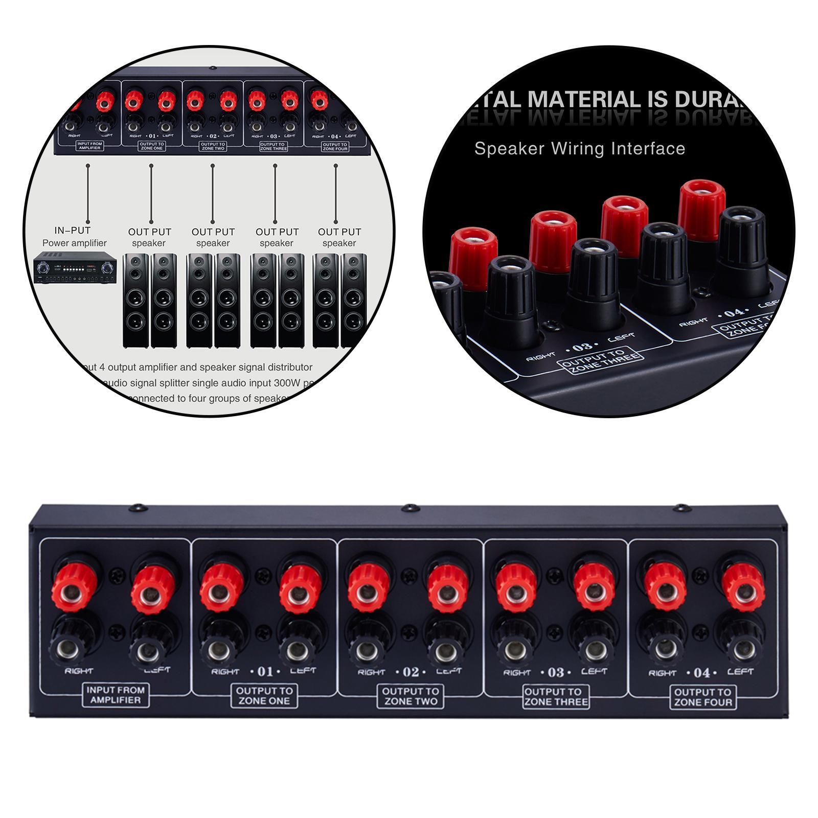 1 Amplifier Distributor 4 Signal Distribution Panel
