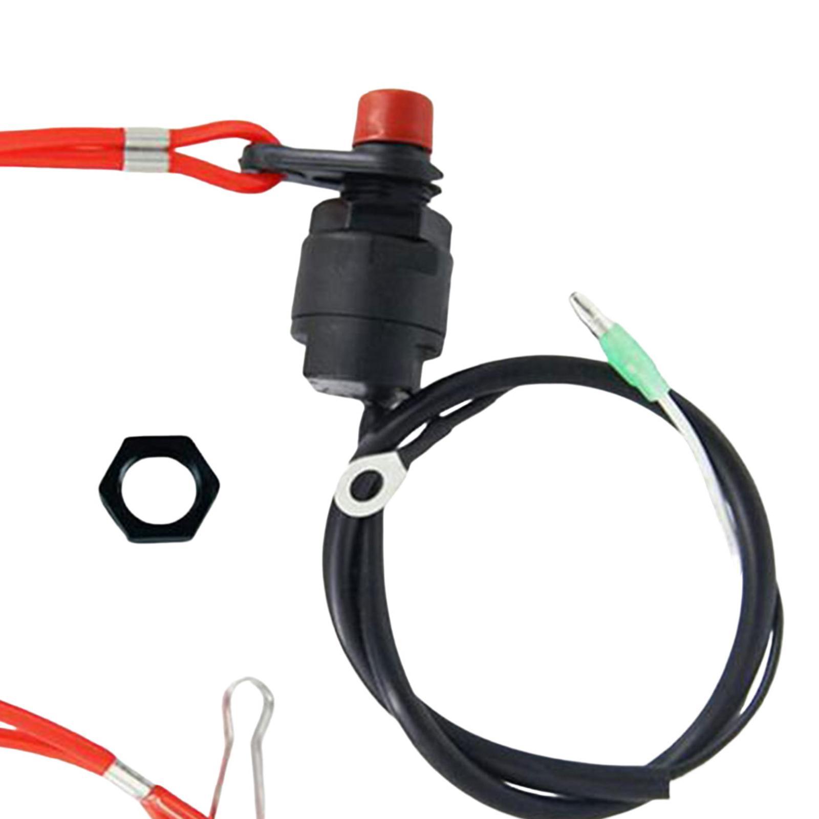 Boat Engine Stop Switch Set for Outboard Engine Accessories